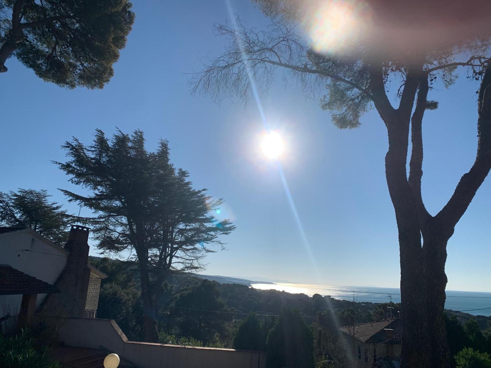 Villa Tara Quercianella Bagian luar foto